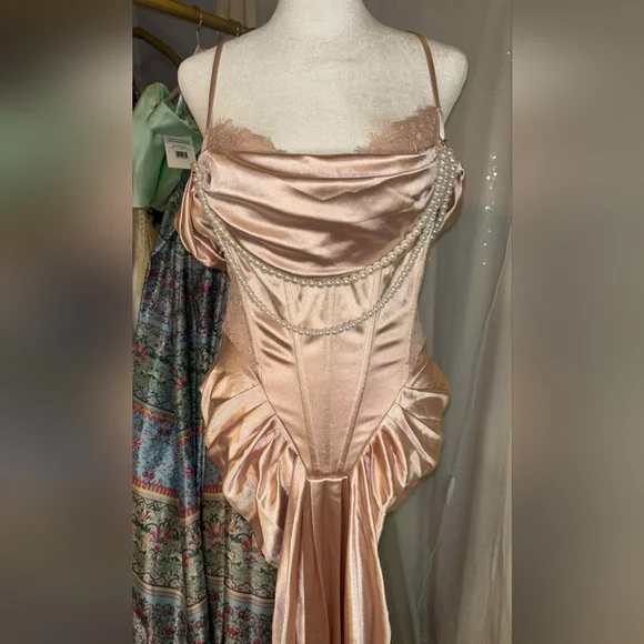 NWT Lacemade Muse Baroque Corset Dress - Picture 5 of 16